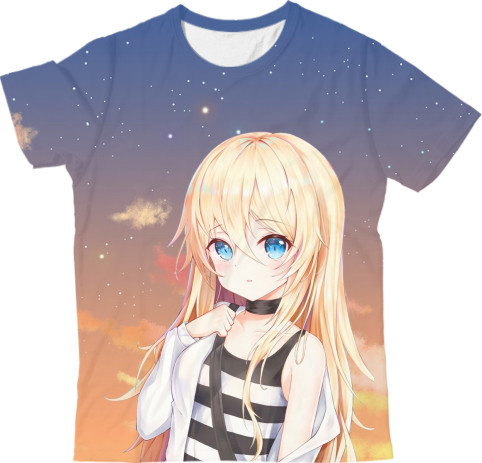 Kids' T-Shirt 3D - ANGEL OF BLOODSHED 2 - Mfest