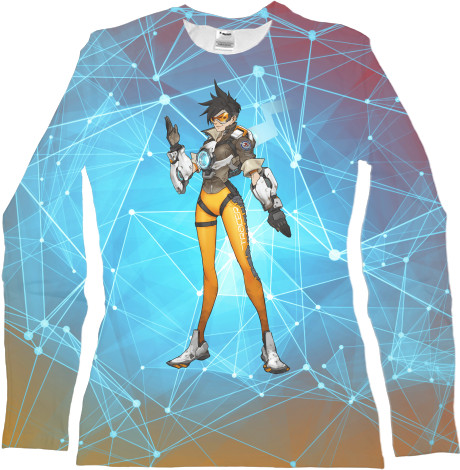 Women's Longsleeve Shirt 3D - Tracer Overwatch - Mfest