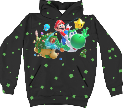 Unisex Hoodie 3D - SUPER MARIO 2 - Mfest