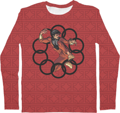 Kids' Longsleeve Shirt 3D - Shang Chi - Mfest