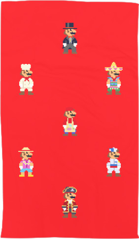 Towel 3D - MARIO 8 - Mfest