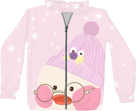 Kids' Zip-through Hoodie 3D - Lalafanfan 3 - Mfest