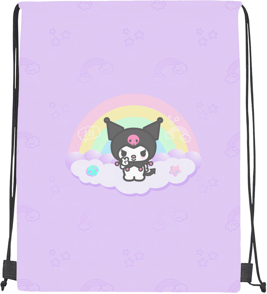 Drawstring Bag - KUROMI fun - Mfest