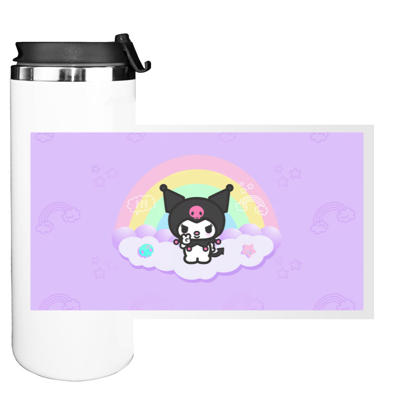 Water Bottle on Tumbler - KUROMI fun - Mfest