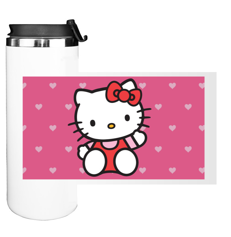 Water Bottle on Tumbler - KITTY 11 - Mfest