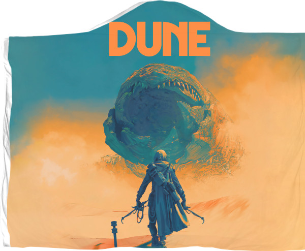 Плед з капюшоном 3D - Dune 2 - Mfest