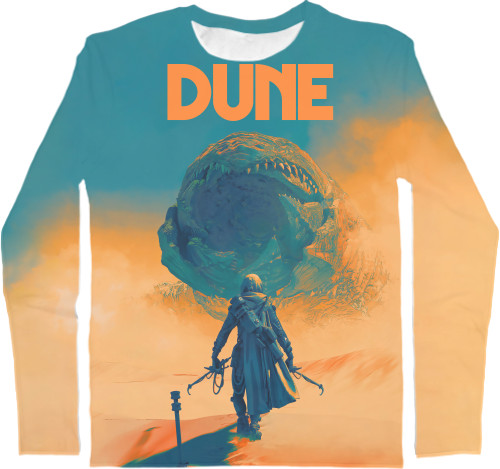 Men's Longsleeve Shirt 3D - Dune 2 - Mfest