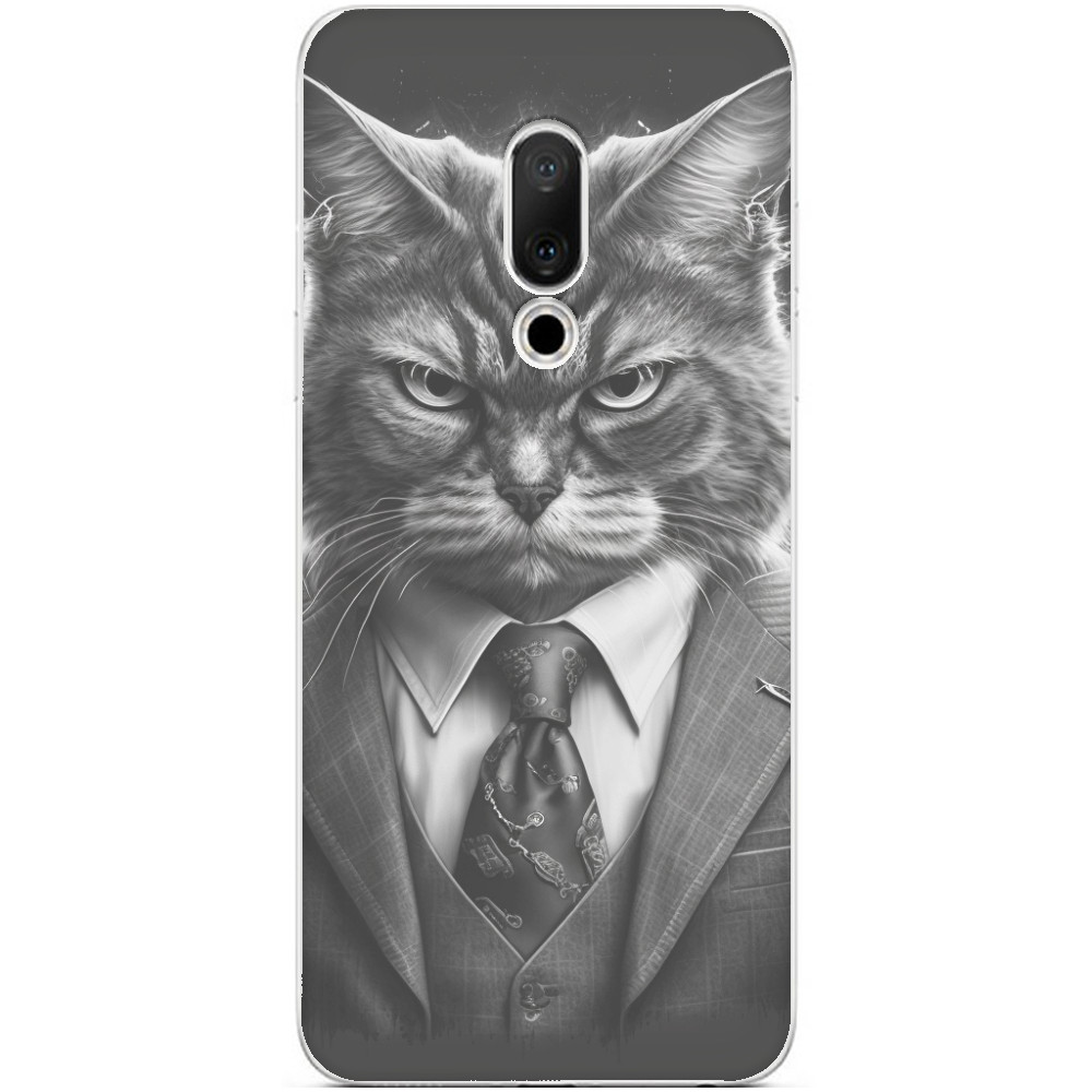 Чехол Meizu - cat man - Mfest