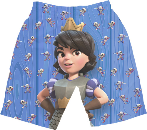 Men's Shorts 3D - Clash Royale 3 - Mfest