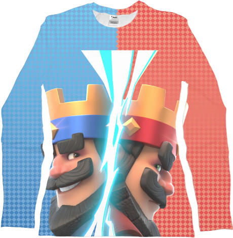 Women's Longsleeve Shirt 3D - Clash Royale - Mfest