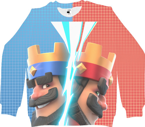 Women's Sweatshirt 3D - Clash Royale - Mfest