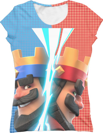 Women's T-Shirt 3D - Clash Royale - Mfest