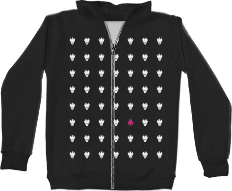 Unisex Zip-through Hoodie 3D - BORIS BREJCHA 4 - Mfest