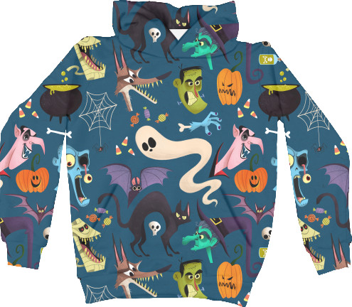 Unisex Hoodie 3D - Halloween 12 - Mfest