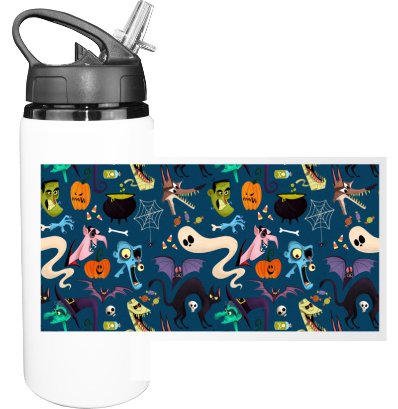 Sport Water Bottle - Halloween 12 - Mfest