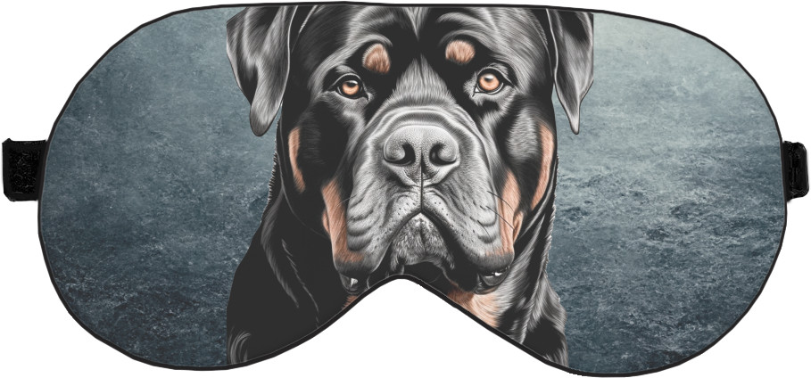 Sleep Mask 3D - Rottweiler 9 - Mfest