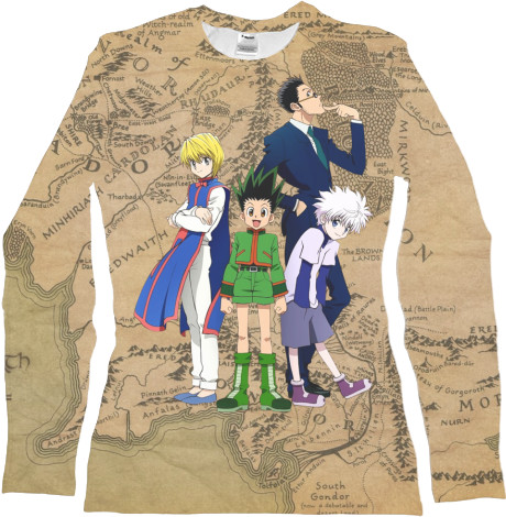 Women's Longsleeve Shirt 3D - Hunter x Hunter 1 - Mfest