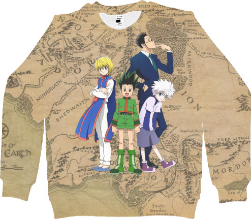 Kids' Sweatshirt 3D - Hunter x Hunter 1 - Mfest