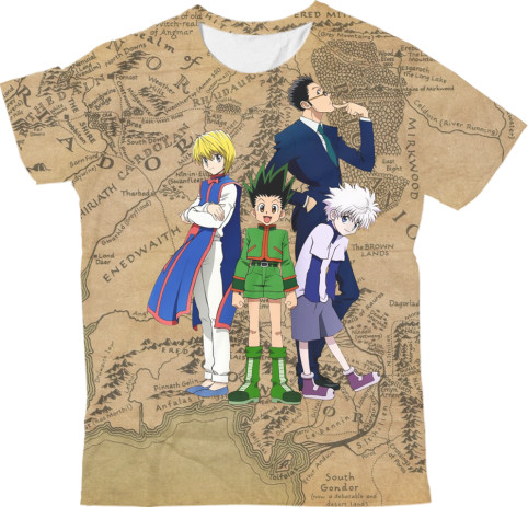 Kids' T-Shirt 3D - Hunter x Hunter 1 - Mfest