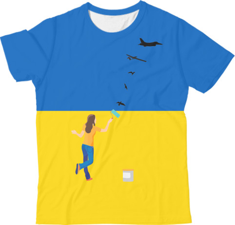 Kids' T-Shirt 3D - Baby supersonic flyer - Mfest