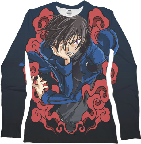 Women's Longsleeve Shirt 3D - Lelouch Lamperouge - Mfest