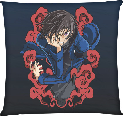 Square Throw Pillow - Lelouch Lamperouge - Mfest