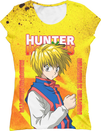 Women's T-Shirt 3D - Kurapika - Mfest