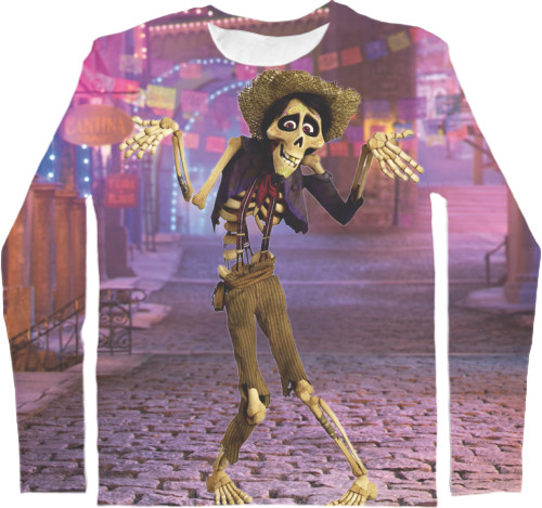 Men's Longsleeve Shirt 3D - Coco Hector - Mfest