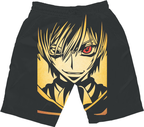 Men's Shorts 3D - Lelouch Lamperouge - Mfest