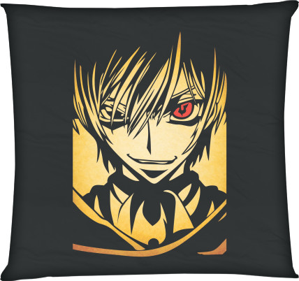 Code Geass / Код Гиас: Восставший Лелуш - Подушка квадратная - Lelouch Lamperouge - Mfest