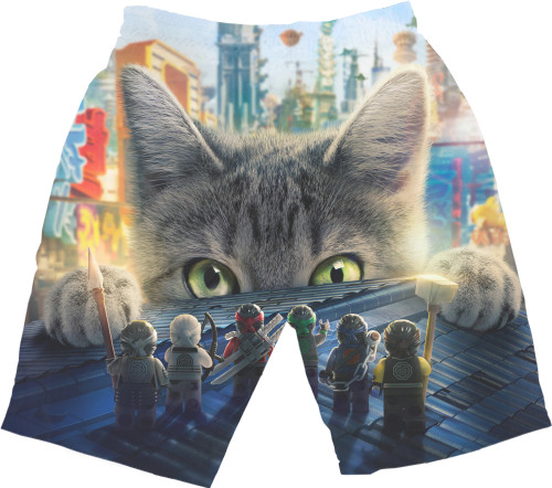 Men's Shorts 3D - LEGO Ninjago Movie - Mfest