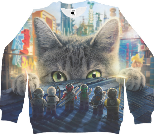 Men's Sweatshirt 3D - LEGO Ninjago Movie - Mfest