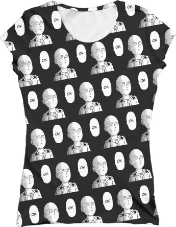 Women's T-Shirt 3D - One Punch Man - Mfest