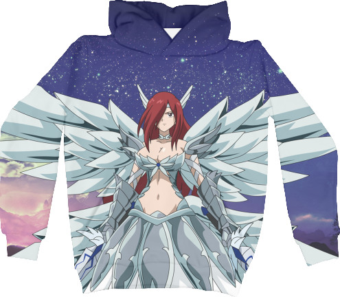 Unisex Hoodie 3D - Erza Scarlet - Mfest