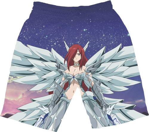 Men's Shorts 3D - Erza Scarlet - Mfest