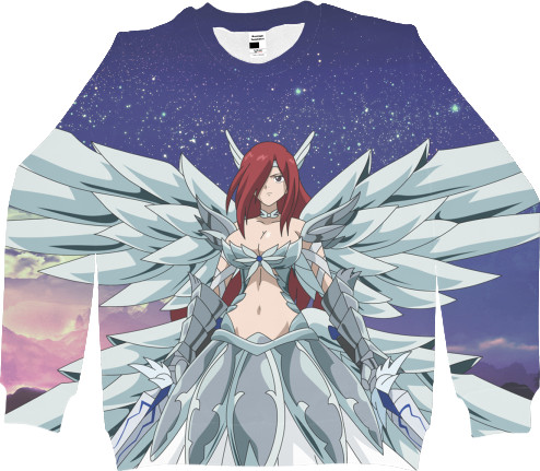 Women's Sweatshirt 3D - Erza Scarlet - Mfest