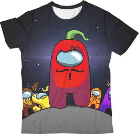 Kids' T-Shirt 3D - EDISON PEPPER AMONG AS - Mfest