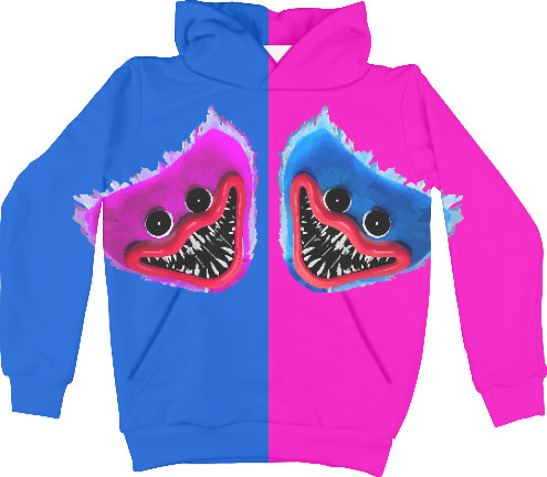 Unisex Hoodie 3D - Khagi Vagi Kissi Missi - Mfest