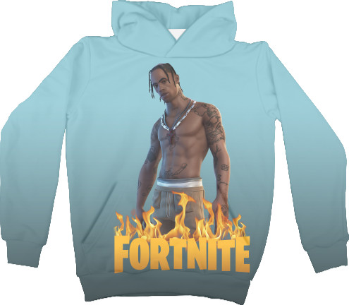 Unisex Hoodie 3D - Travis Scott - Mfest