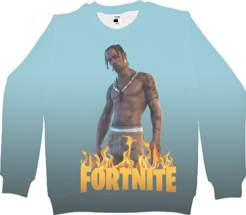 Men's Sweatshirt 3D - Travis Scott - Mfest