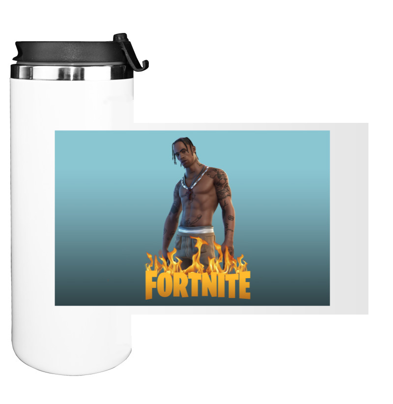 Water Bottle on Tumbler - Travis Scott - Mfest