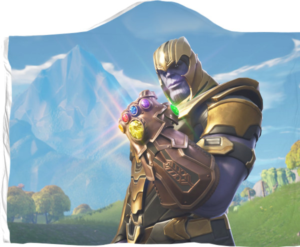 Plaid with a Hood - Thanos Fortnite - Mfest