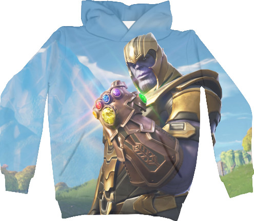 Unisex Hoodie 3D - Thanos Fortnite - Mfest