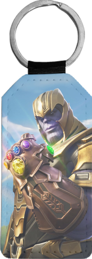 Rectangular Keychain - Thanos Fortnite - Mfest