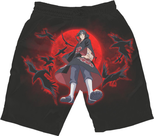 Kids' Shorts 3D - Sasuke Uchiha - Mfest