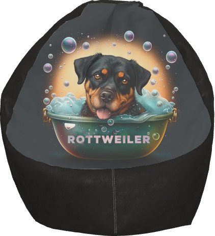 Bean Bag Chair - Rottweiler 12 - Mfest