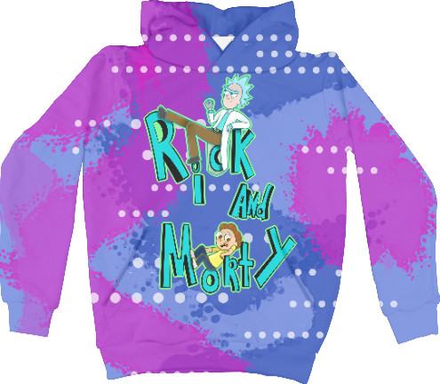 Unisex Hoodie 3D - Rick and Morty 10 - Mfest