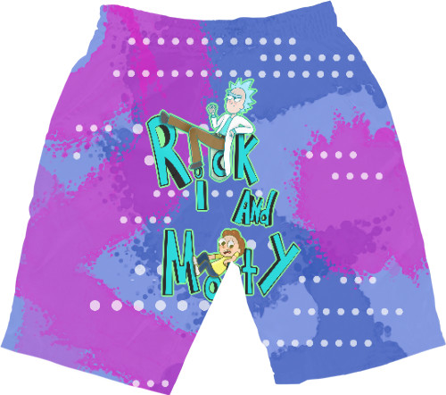 Kids' Shorts 3D - Rick and Morty 10 - Mfest