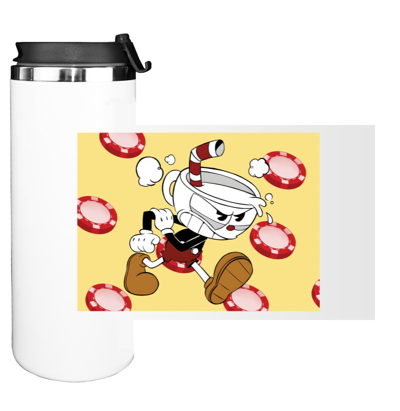 Water Bottle on Tumbler - Helpful Cup - Mfest