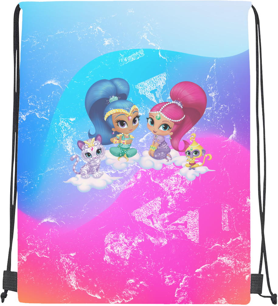 Drawstring Bag - Shimmer and Shine 1 - Mfest